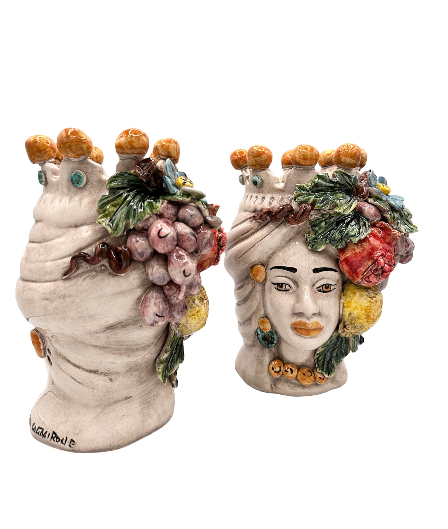 Teste di Moro - Frutta H 20 cm