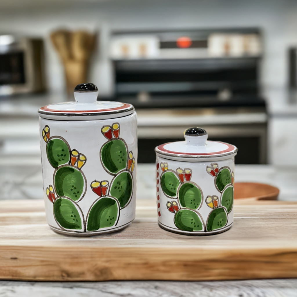 Jar of prickly pears