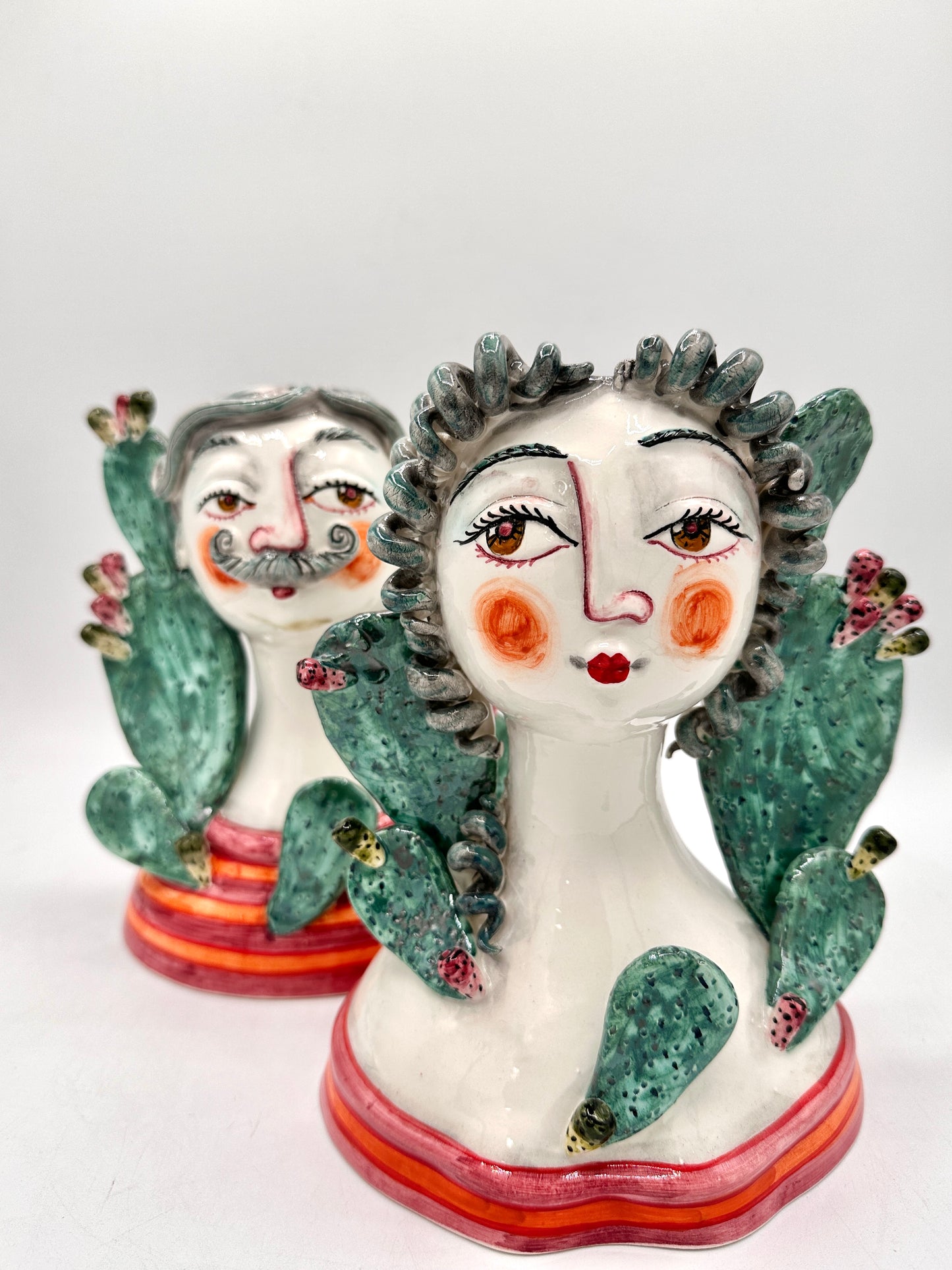 Teste di Moro - Mezzo busto - Coppia