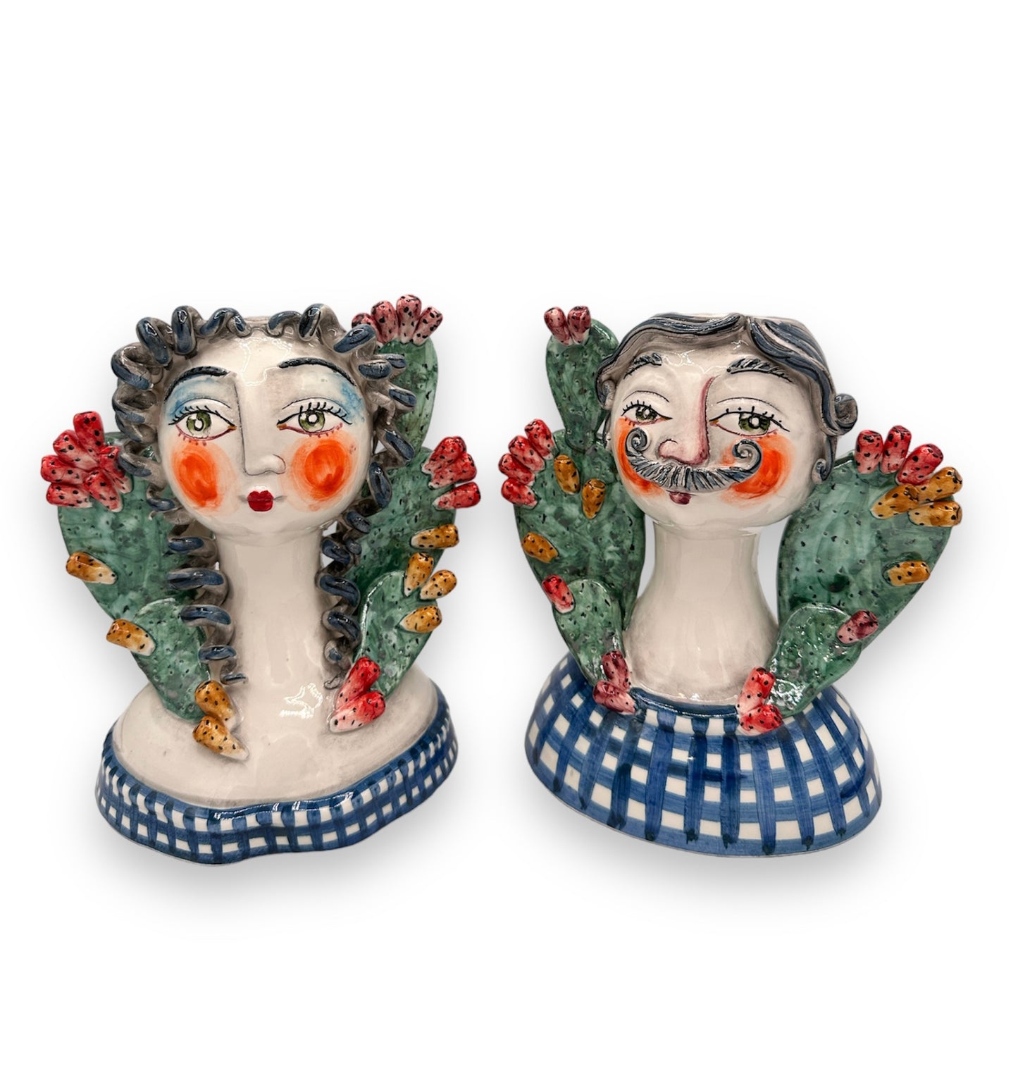 Teste di Moro - Mezzo busto - Coppia