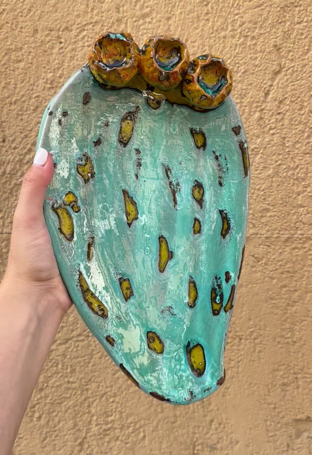 Pala di fico d'india - Verde e Giallo