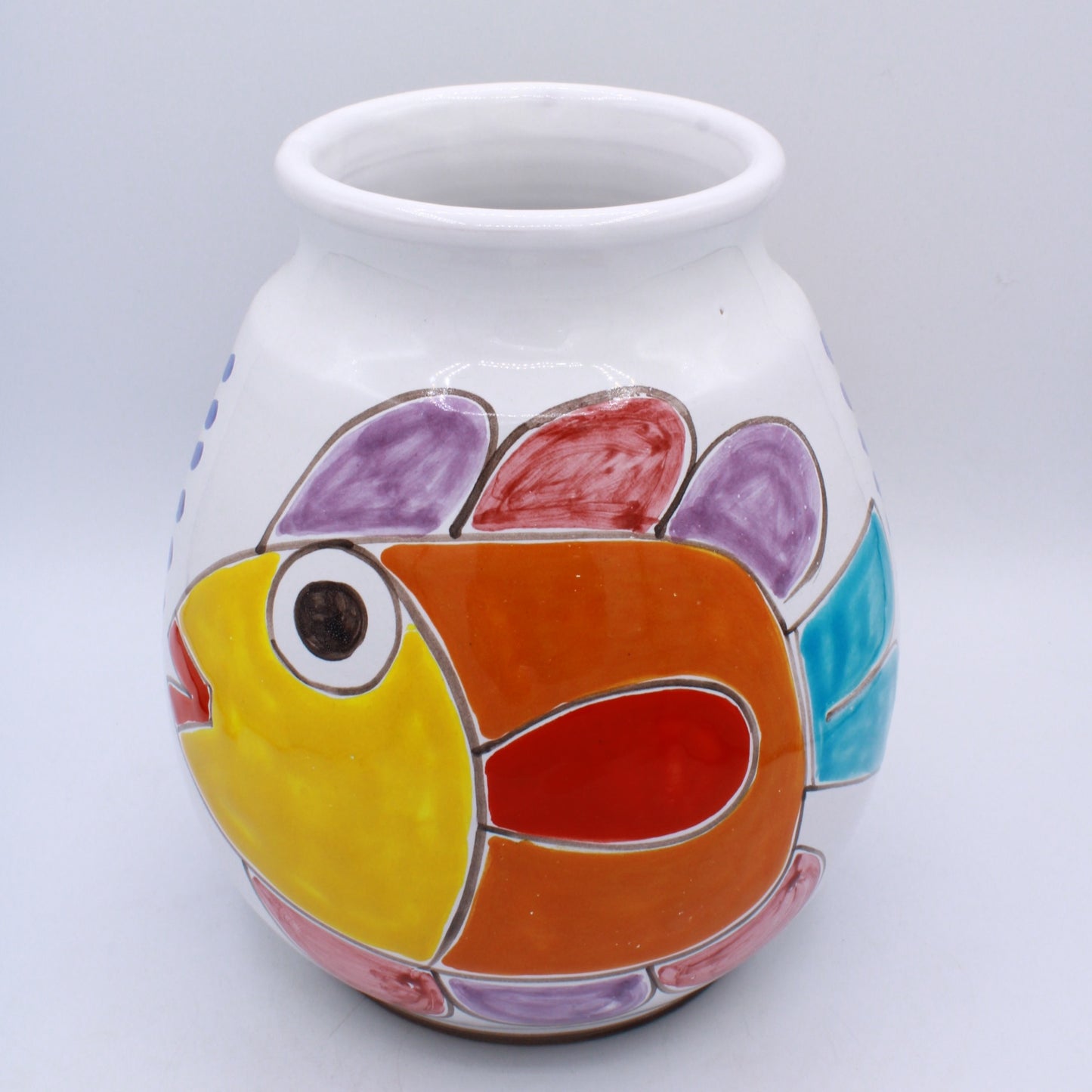 Vaso Pesce e Polpo - Ceramiche Di Sicilia