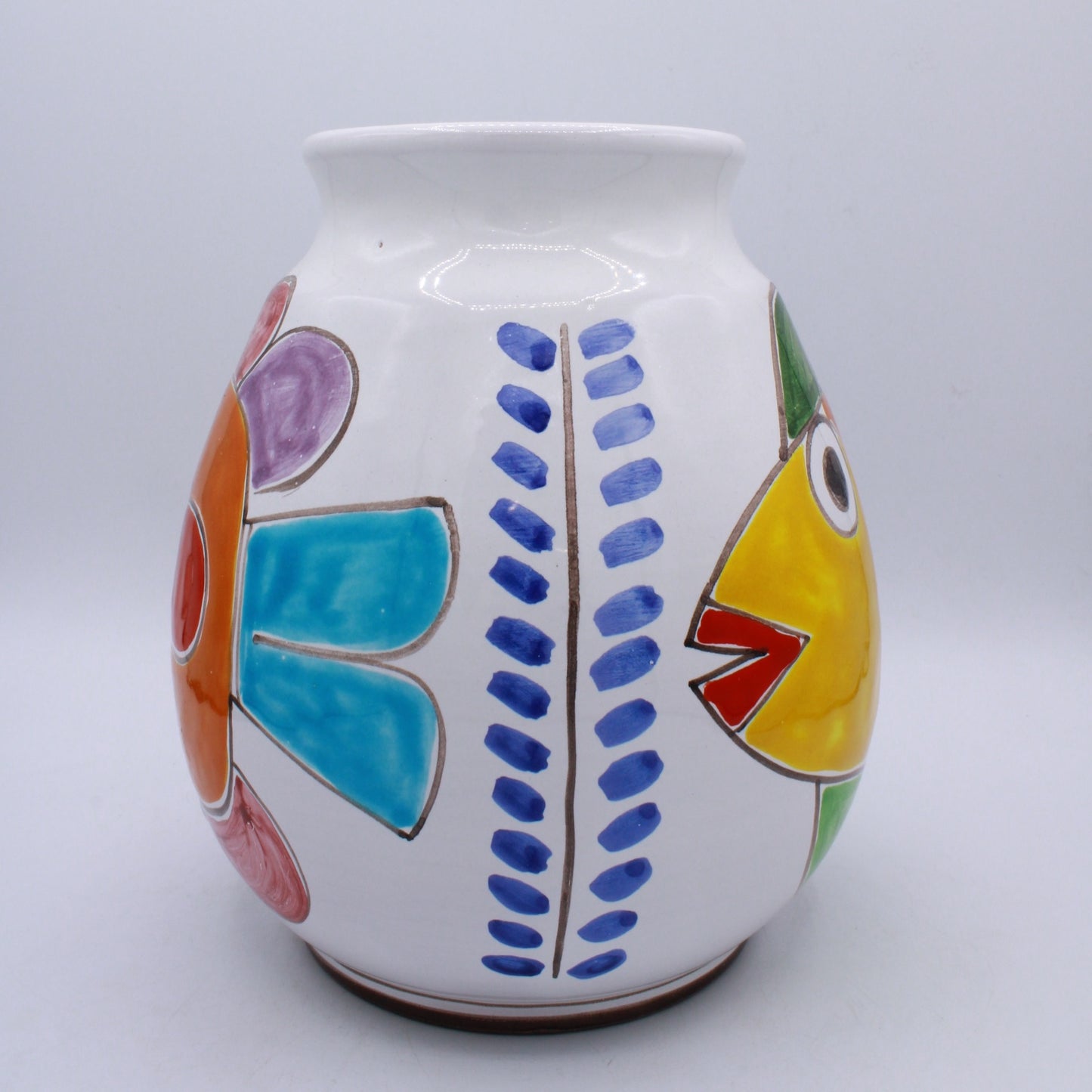 Vaso Pesce e Polpo - Ceramiche Di Sicilia
