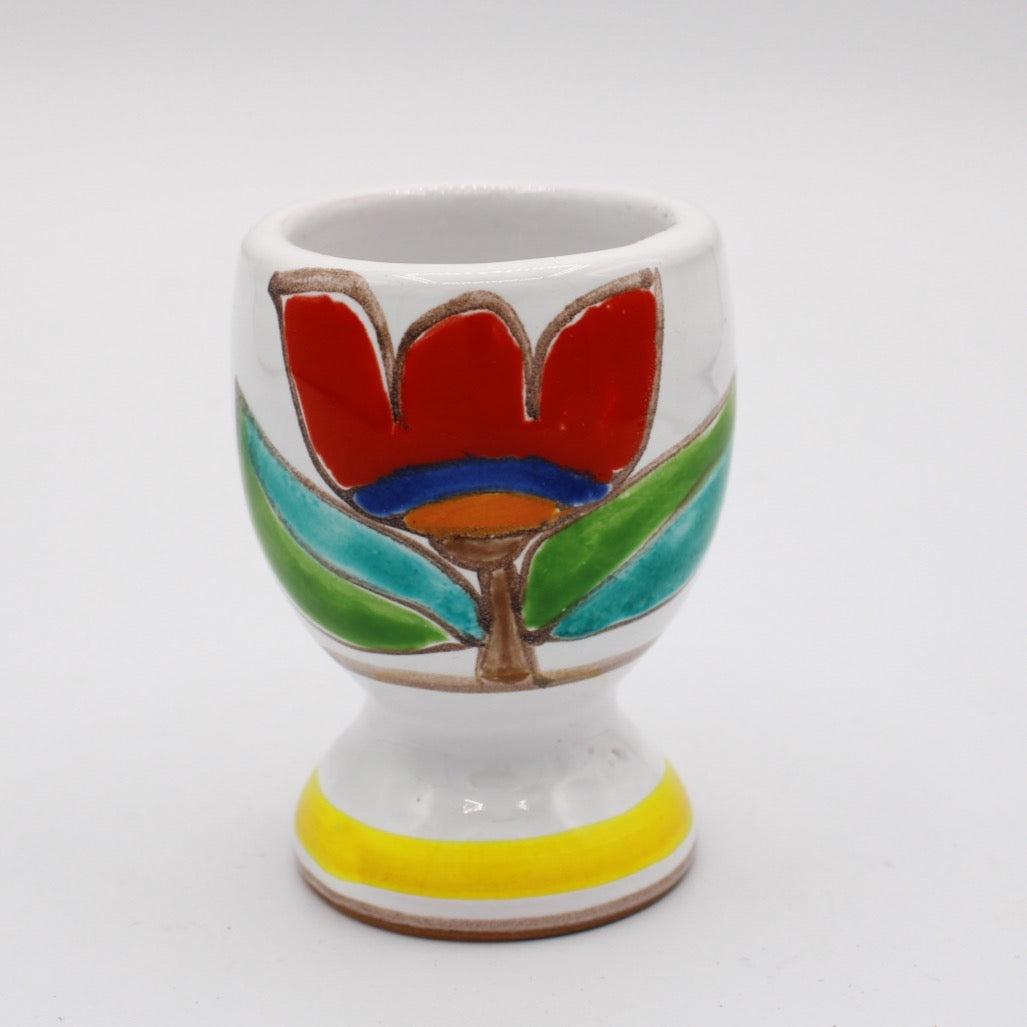 Porta Uovo Tulipano - Ceramiche Di Sicilia