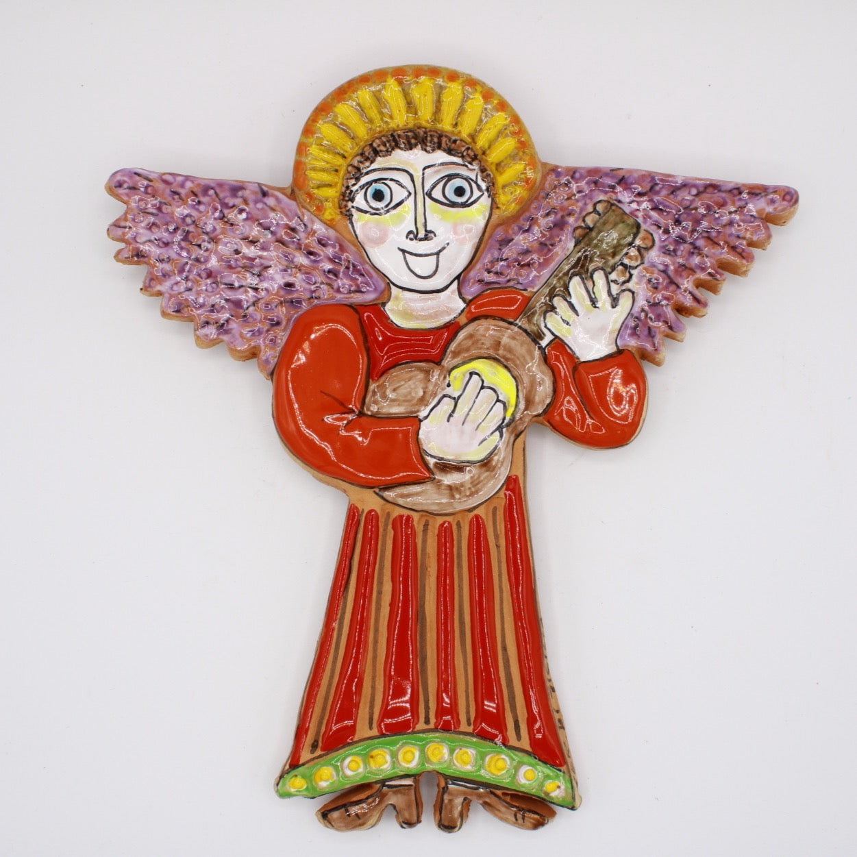 Angelo Con Chitarra - Ceramiche Di Sicilia