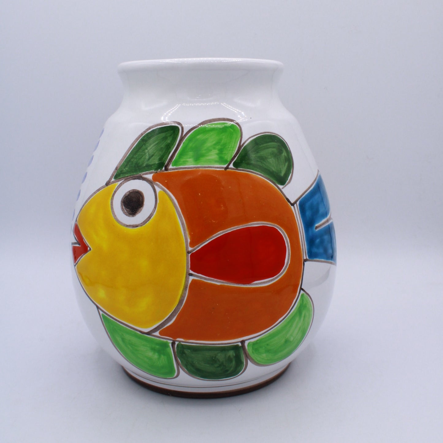 Vaso Pesce e Polpo - Ceramiche Di Sicilia