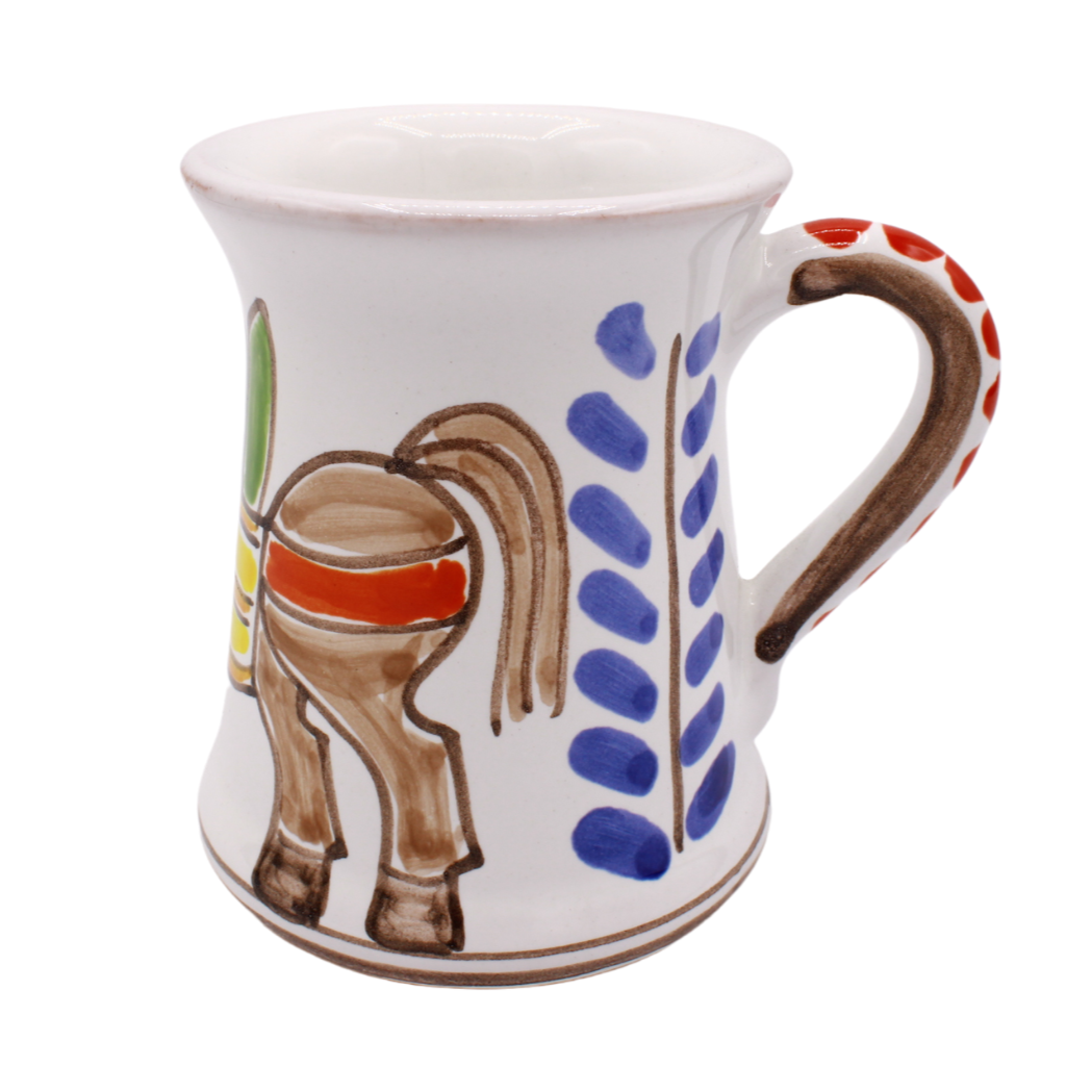 Donkey flared glass