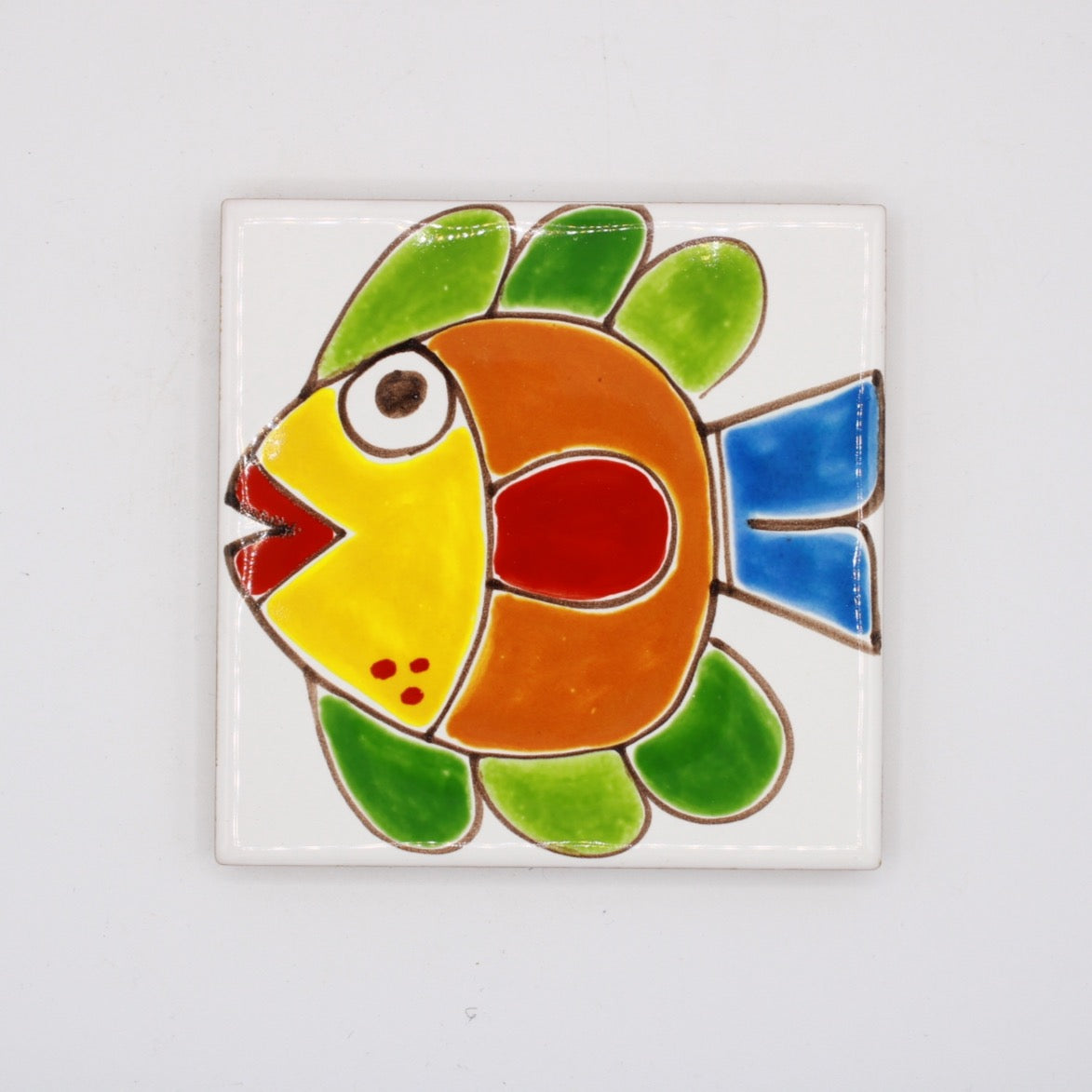 Piastrella Pesce - Ceramiche Di Sicilia
