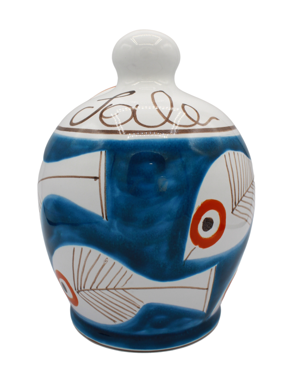 Porta Sale Con Bocca Ginostra - Ceramiche Di Sicilia