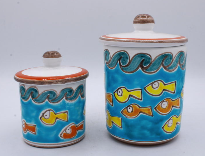 Barattolo Mazara del Vallo - Ceramiche Di Sicilia