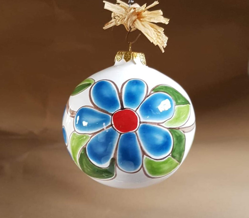 Pallina Di Natale Margherite