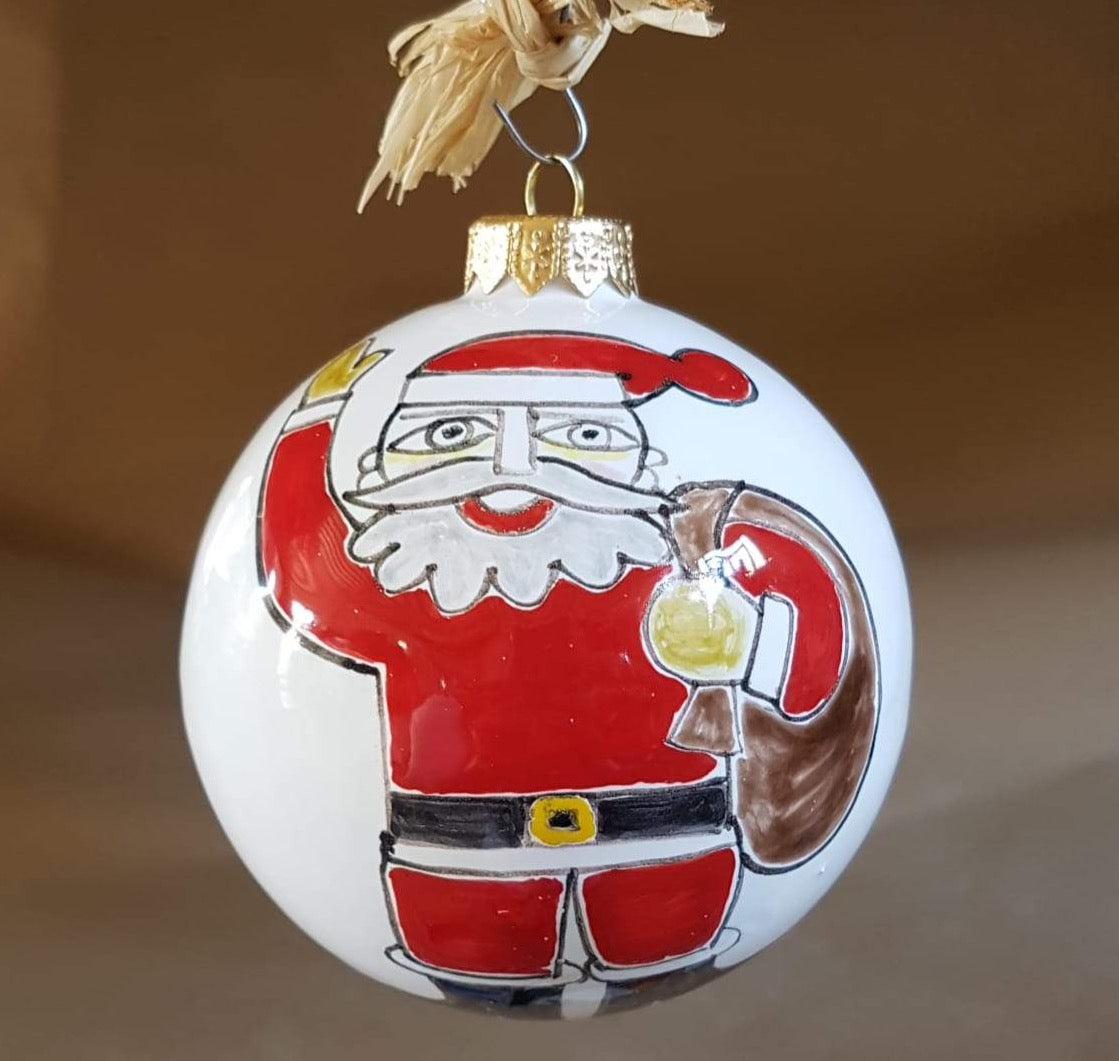 Pallina Di Natale Babbo Natale
