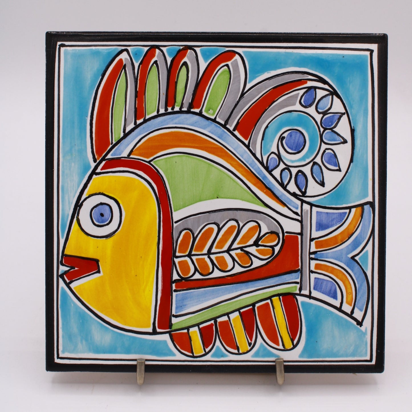 Piastrella Pesce - Ceramiche Di Sicilia