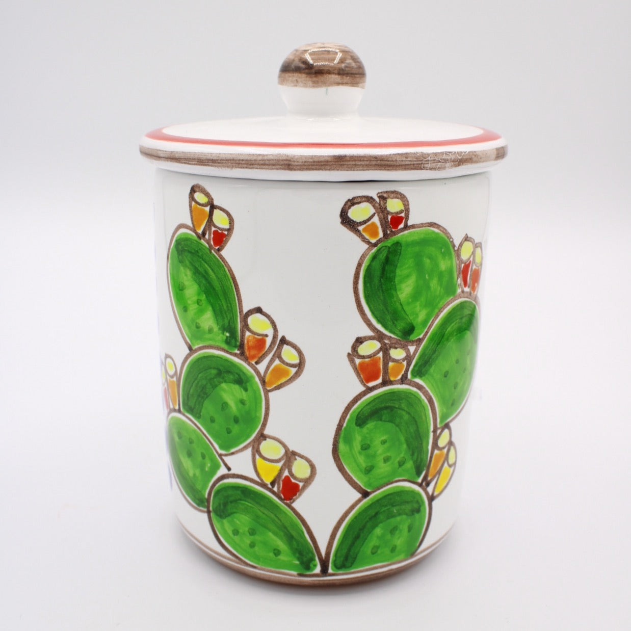 Barattolo Fichi D'india - Ceramiche Di Sicilia