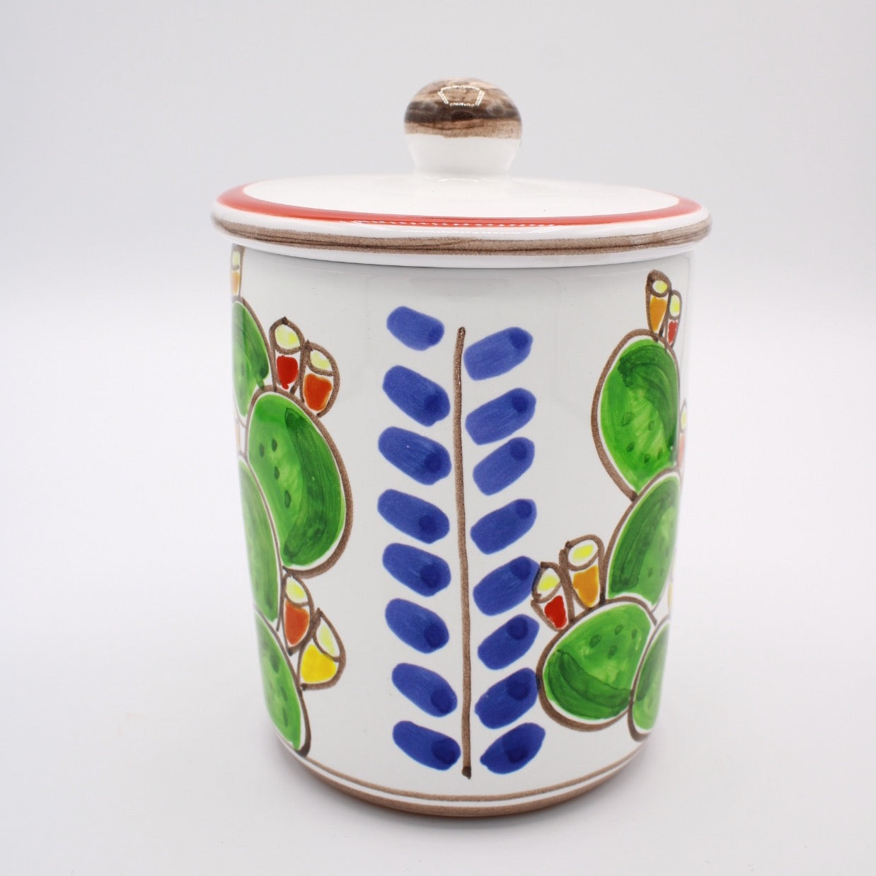 Barattolo Fichi D'india - Ceramiche Di Sicilia