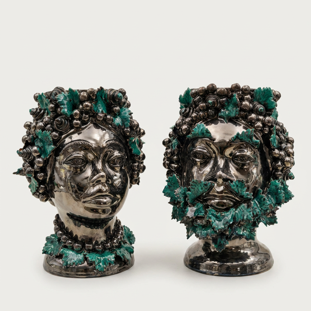 Coppia Bacco - Nero Metalizzato