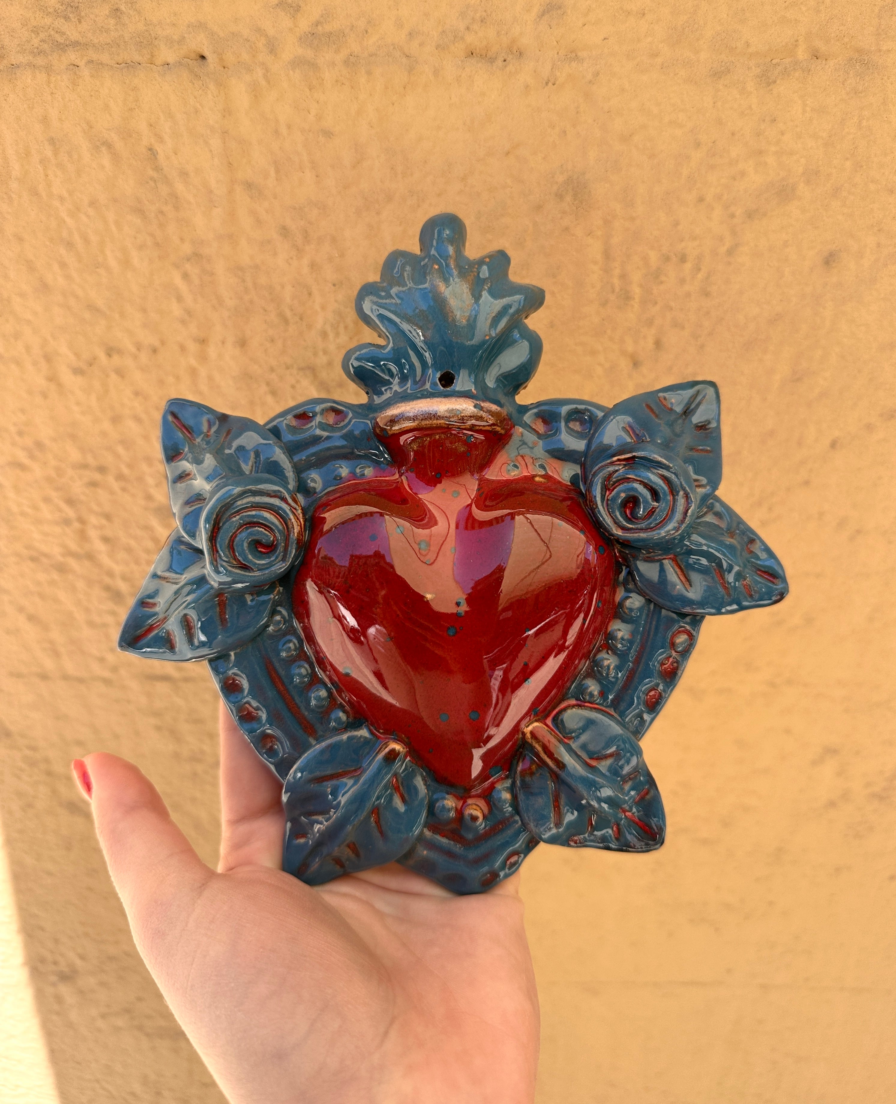 Cuore Sacro - Rose Blu