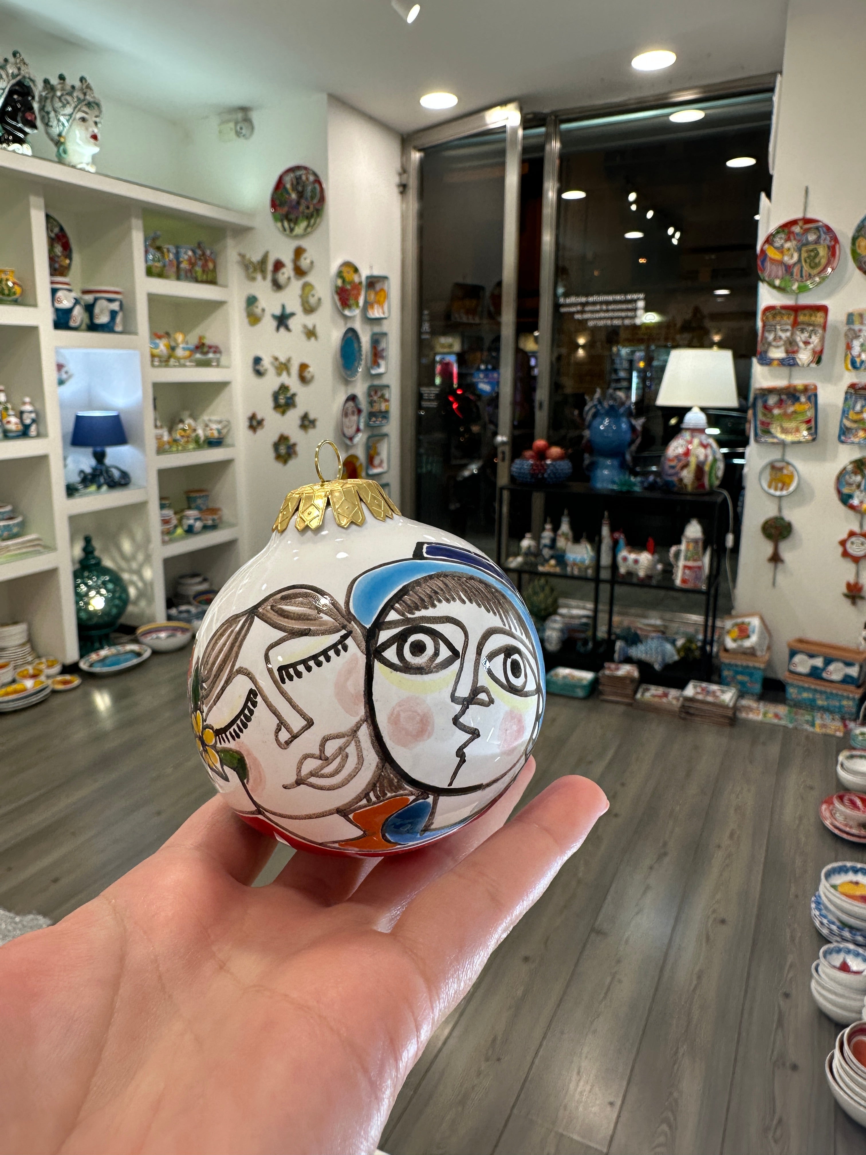 Pallina Di Natale Innamorati