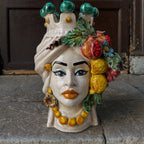 Teste Di Moro - Frutta Mista - H 40 cm