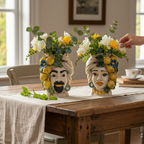 Teste di Moro - Limoni - H 30 cm