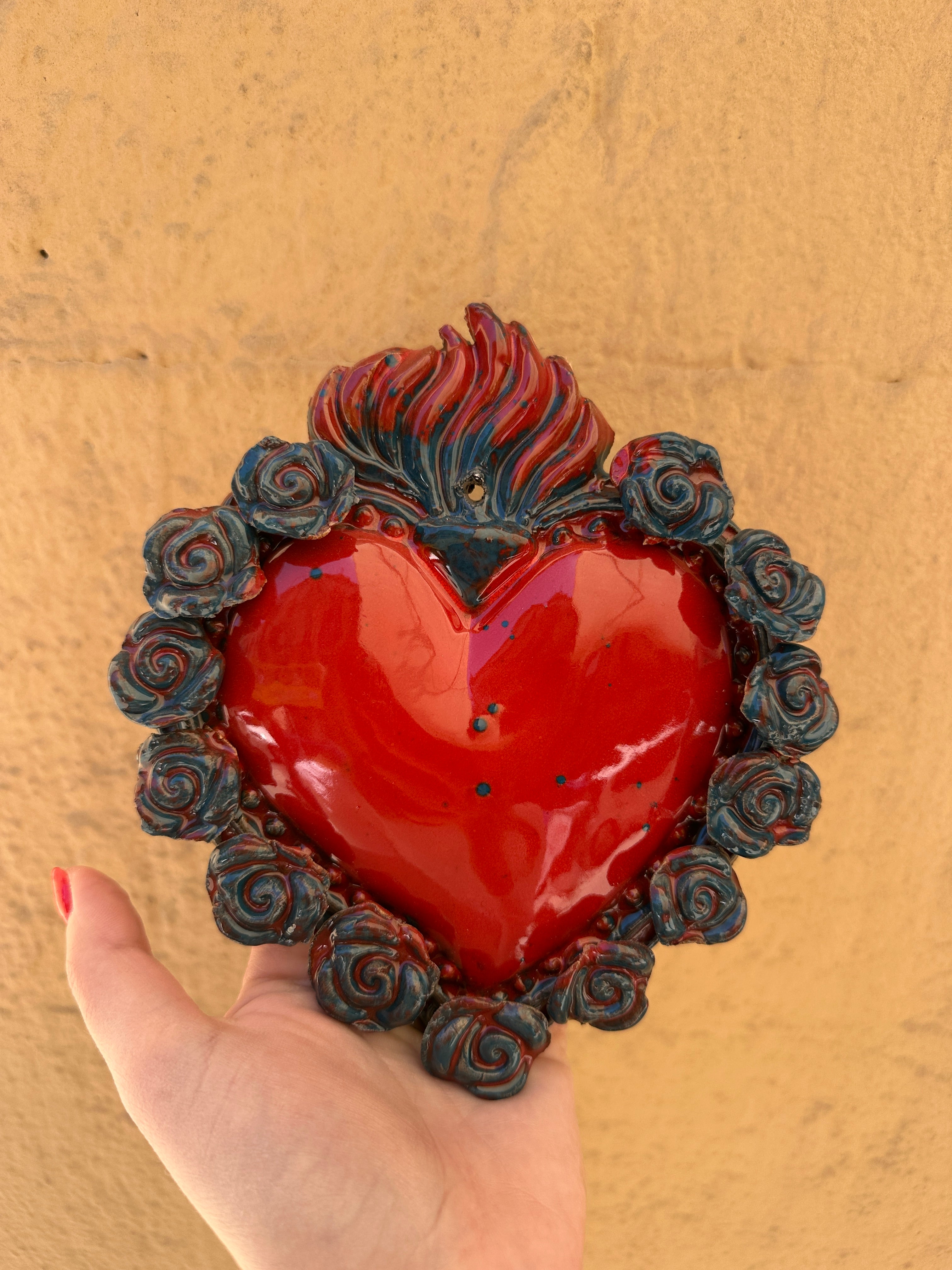 Cuore Sacro - Rose Blu
