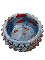 Mezza Pigna Blu e rosso