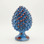 Pigna Blu/Rosso - H25 cm