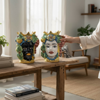 Teste Di Moro - H 28 cm