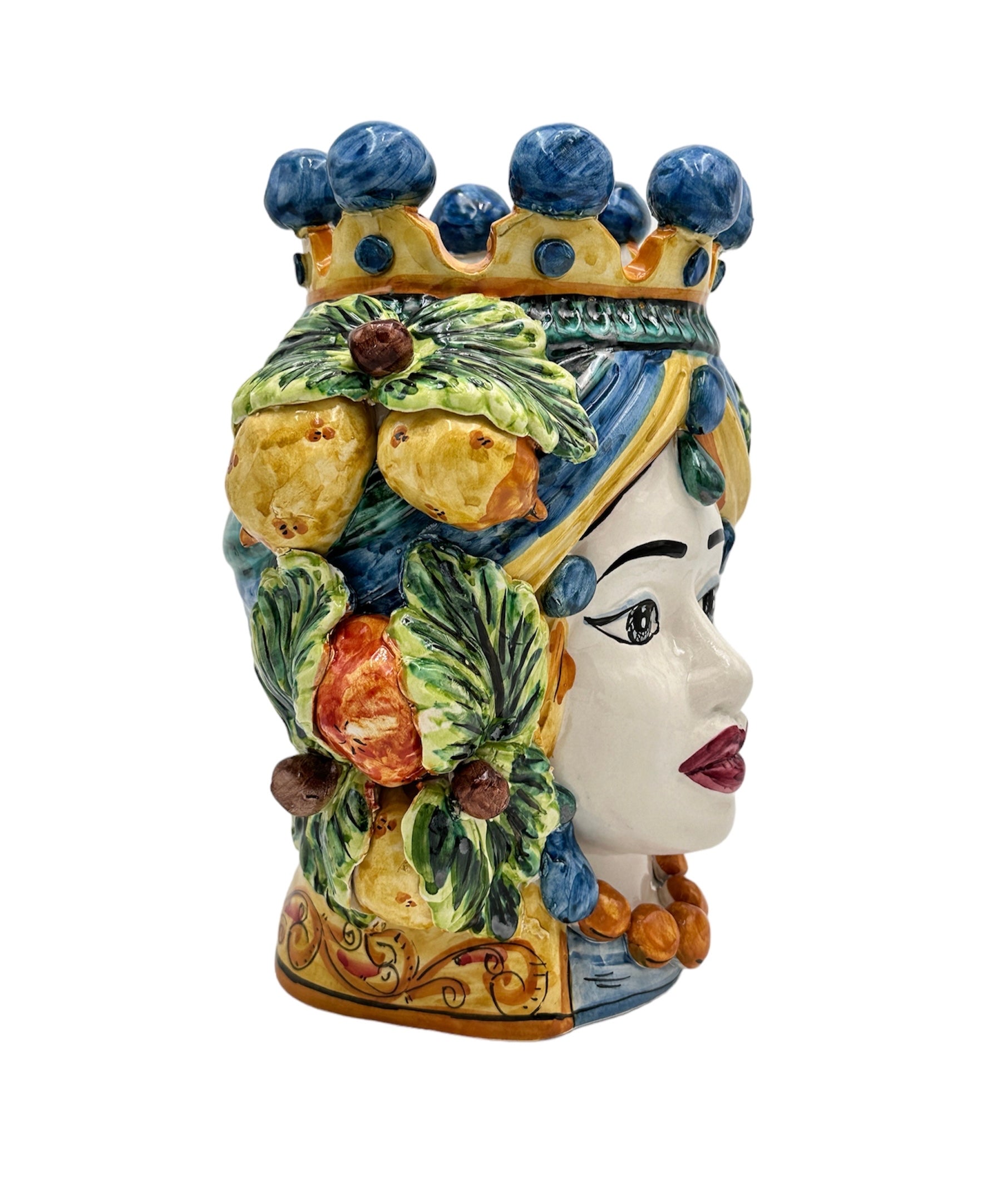 Teste di Moro - H 30 cm - Frutta