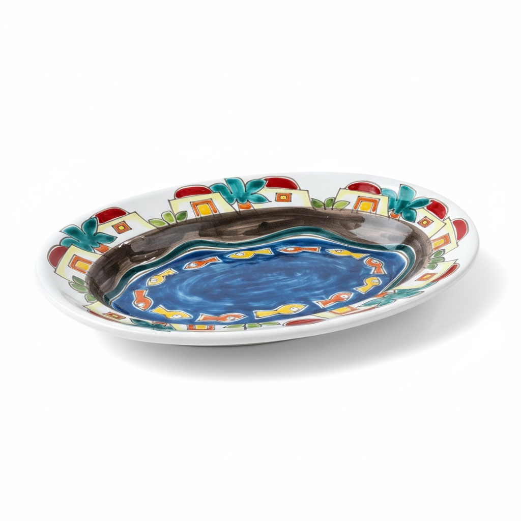 Piatto Ovale Pantelleria