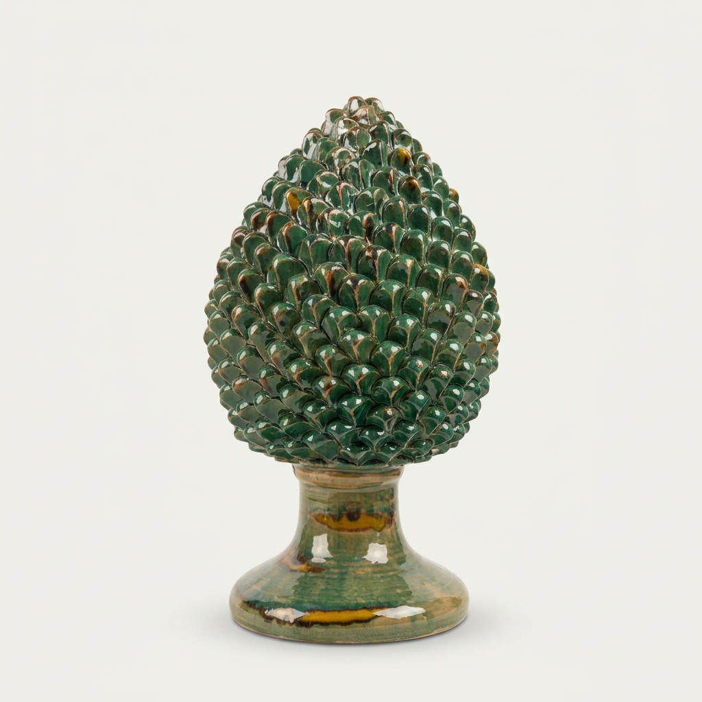 Pigna Verde e Giallo - H45cm