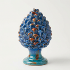 Pigna Blu/Celeste/arancio - H20 cm