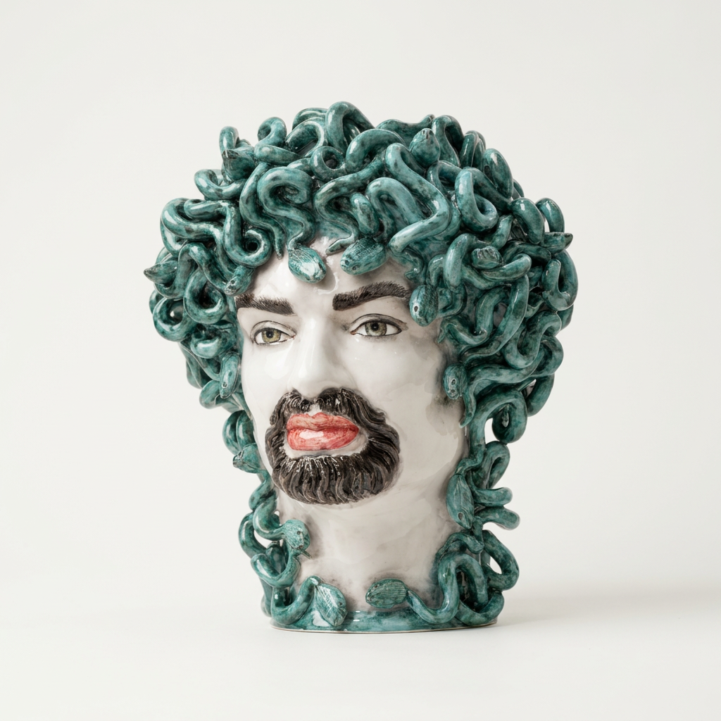 MÉDUSE - Hauteur 42 cm
