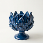 Vaso Carciofo Blu - d. 15 cm
