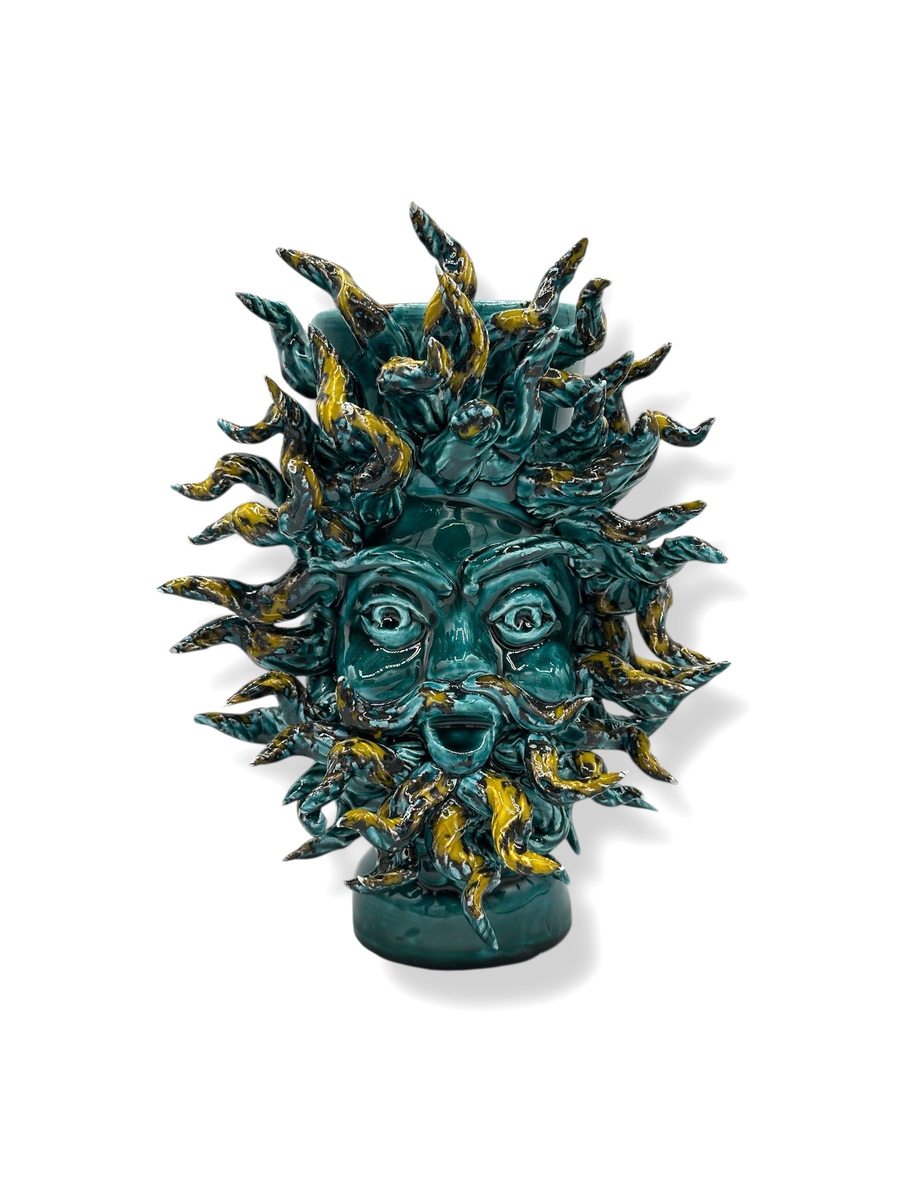 Eolo Verde e Giallo- H 26 cm