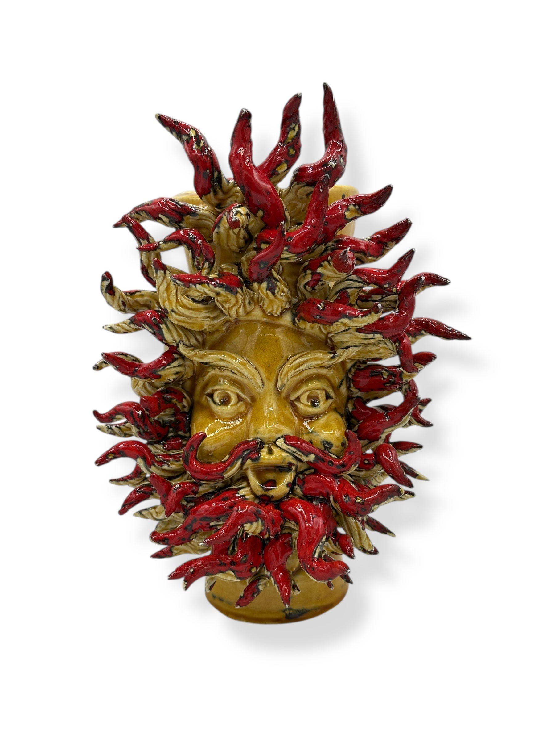 Eolo Giallo e Rosso- H 26 cm