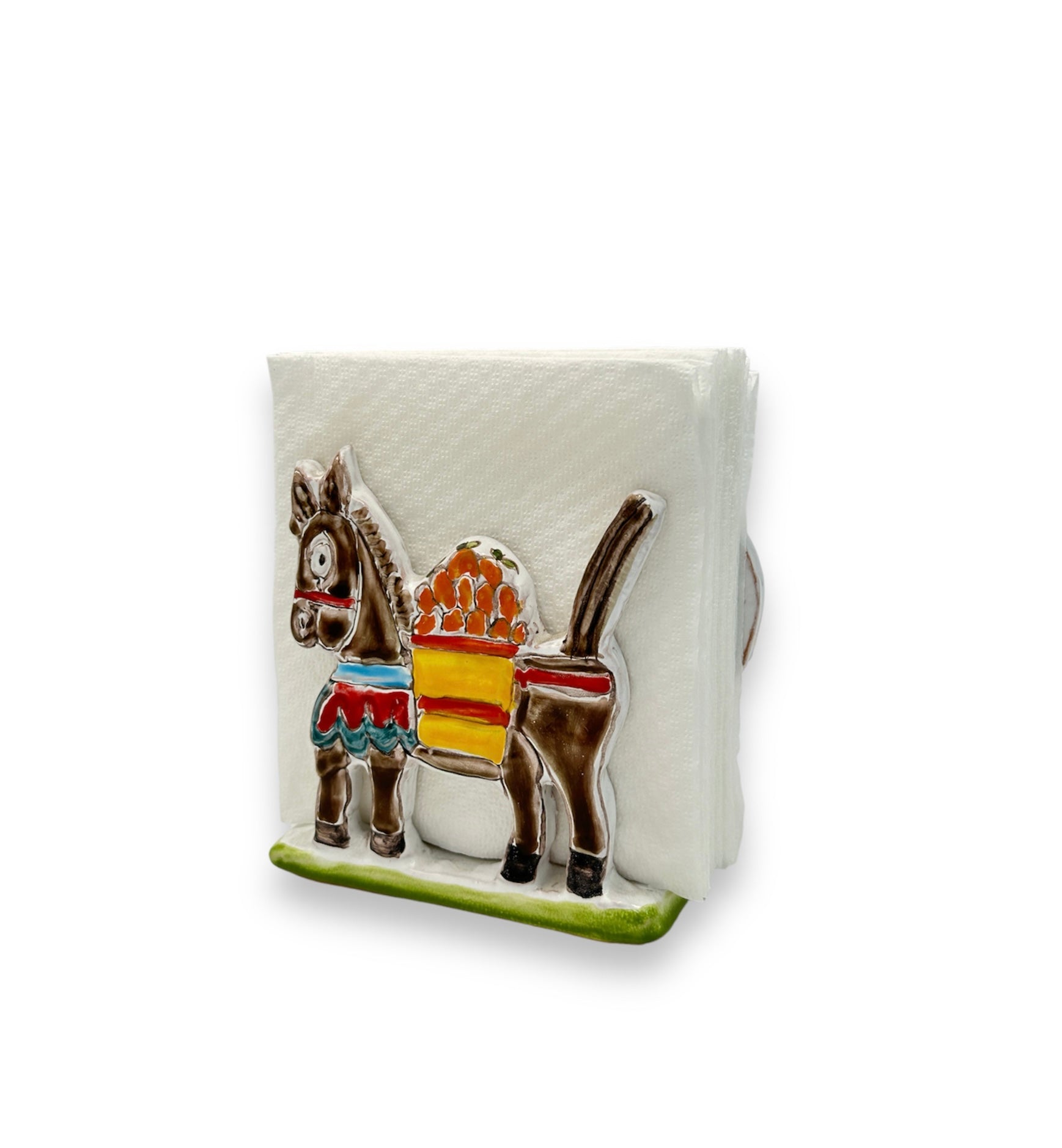 Sicignano Set Portarotolo, Portatovaglioli E Portabicchieri Linea Tosca - BPA Free, Made In Italy (Grigio/Bianco) - Foto 11