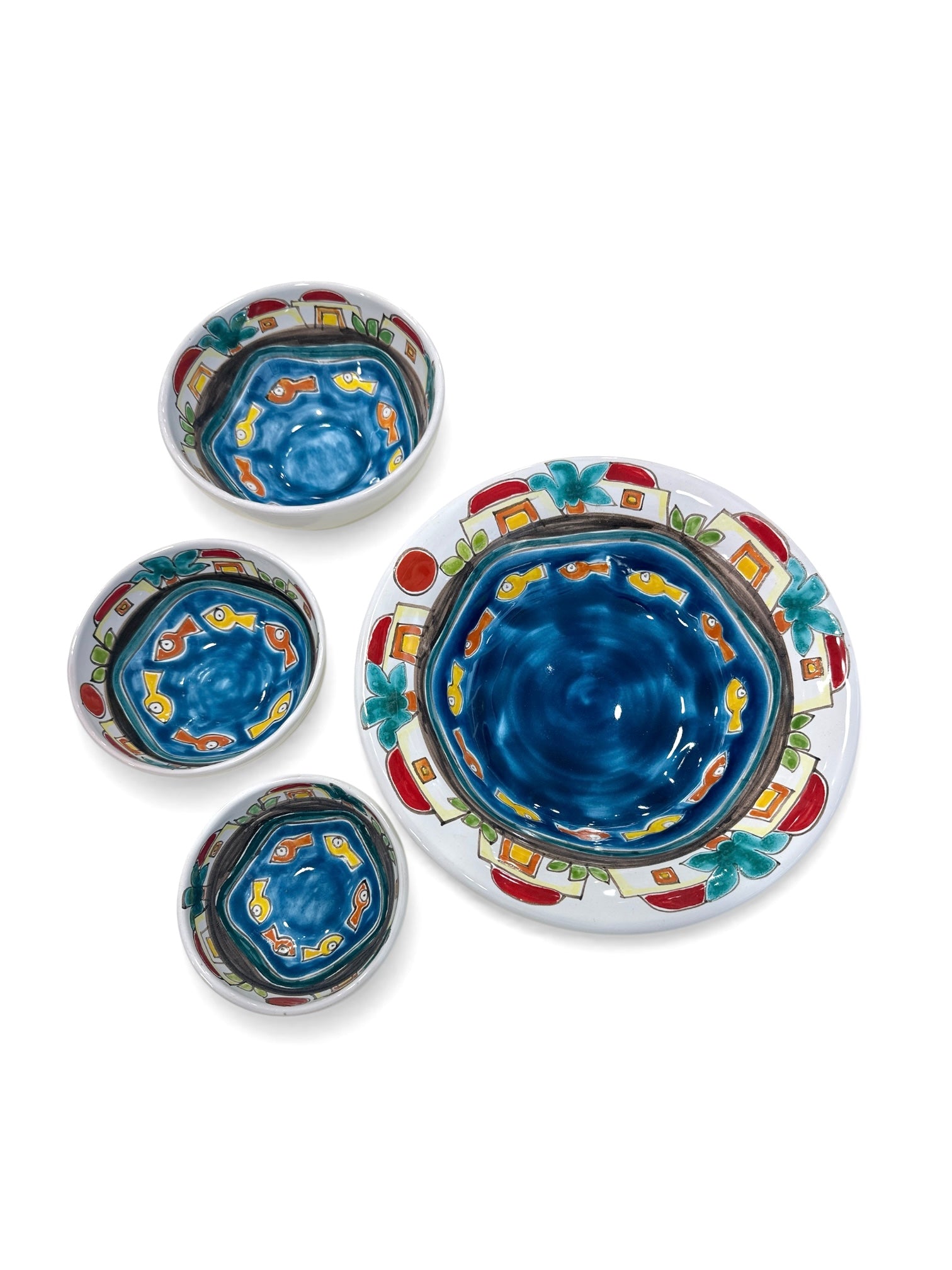 Ciotola Pantelleria Mare Blu Francese