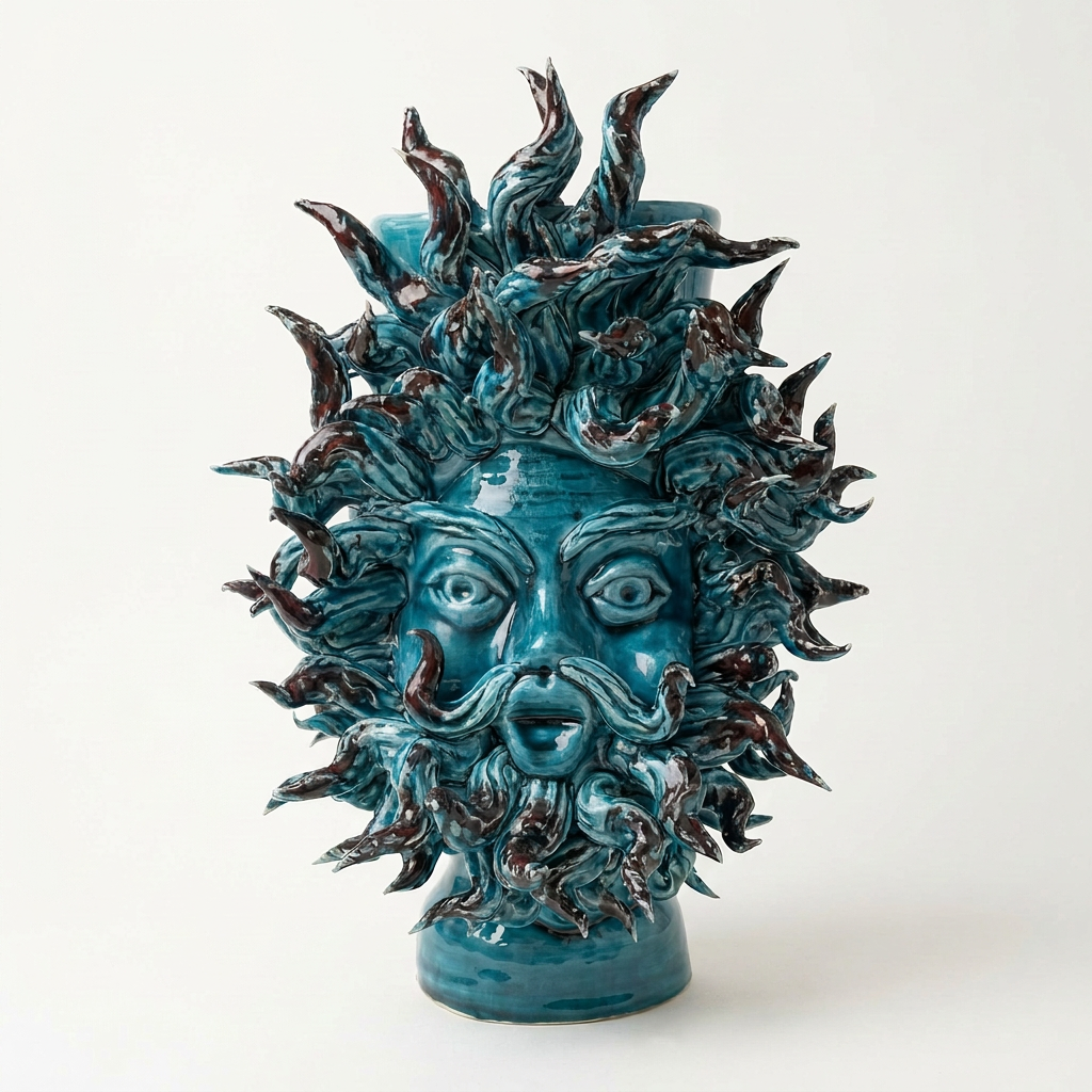Eolo Azzurro - H 26 cm
