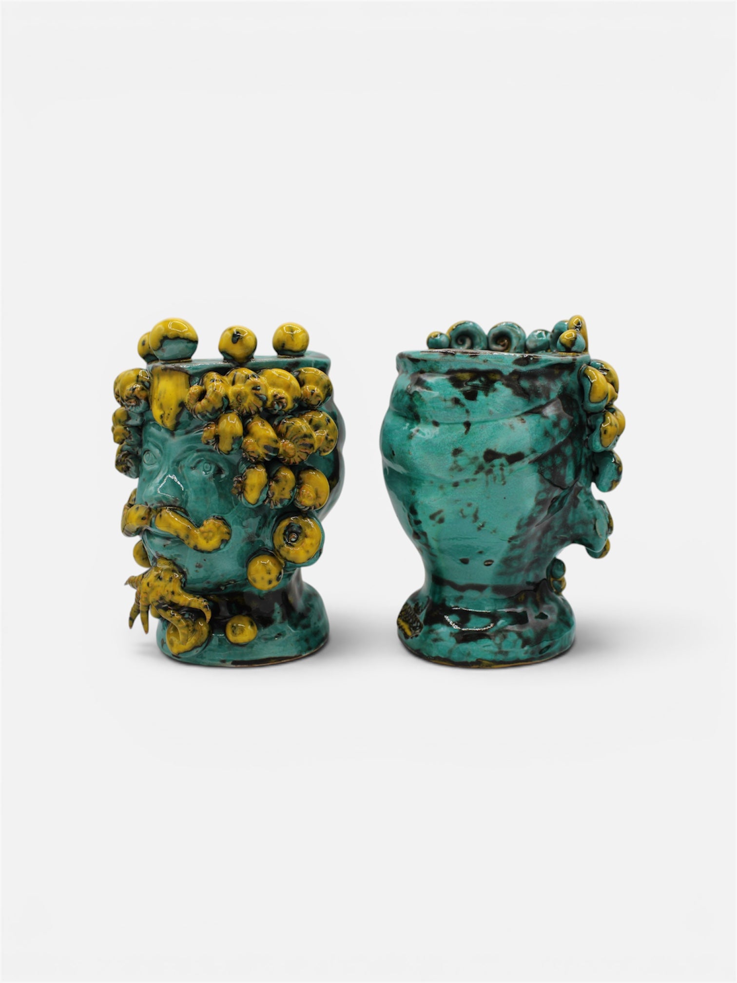 Teste Di Moro - Stilizzate H 17 Cm