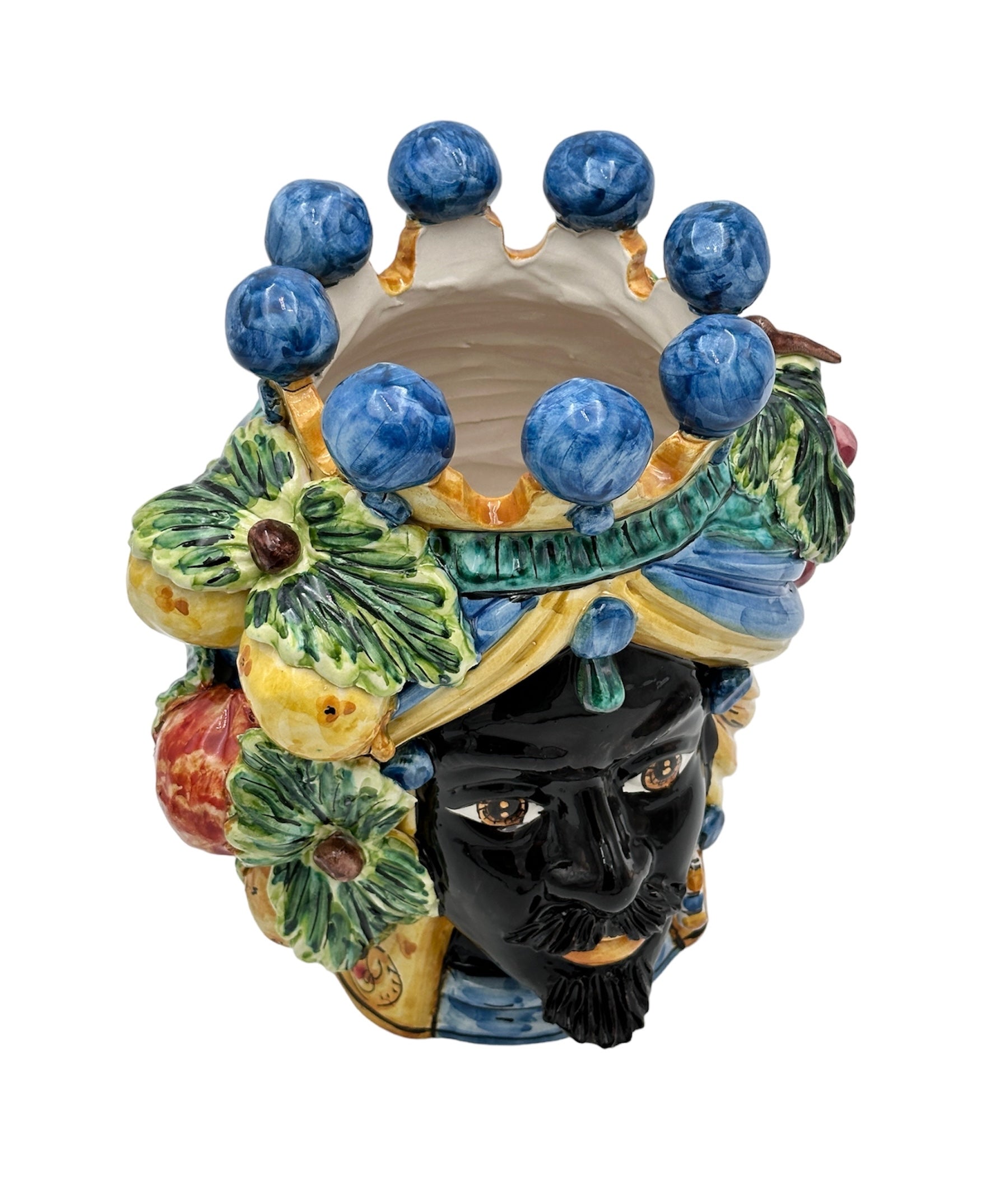 Teste di Moro - H 30 cm - Frutta