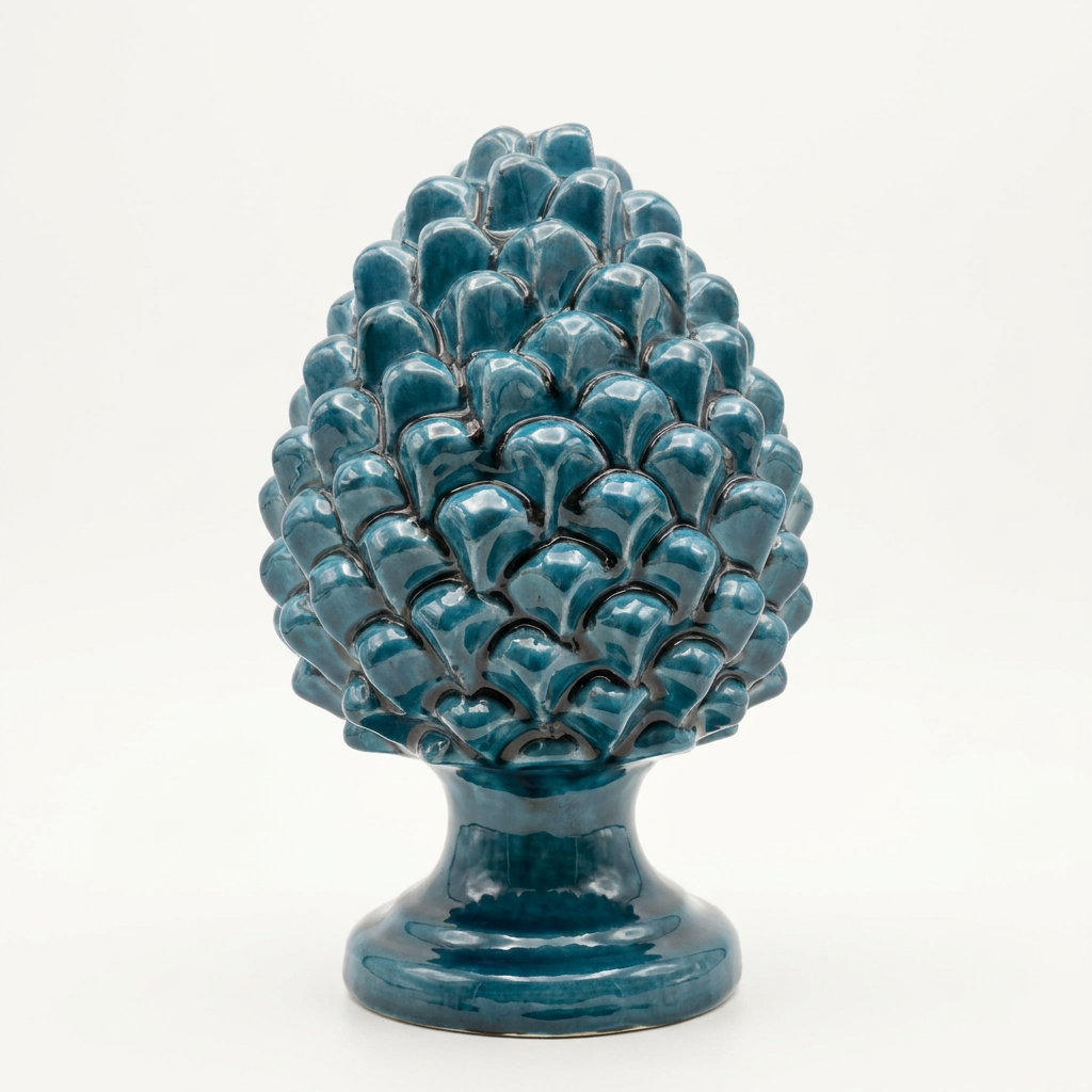 Pigna Blu Ottanio - H20 cm