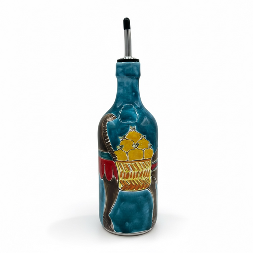 Bottiglia Asinello Fondo Blu Egiziano