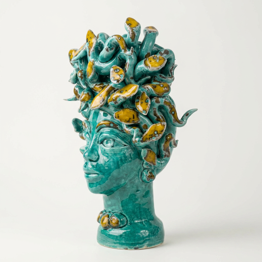 Medusa - H 25 cm