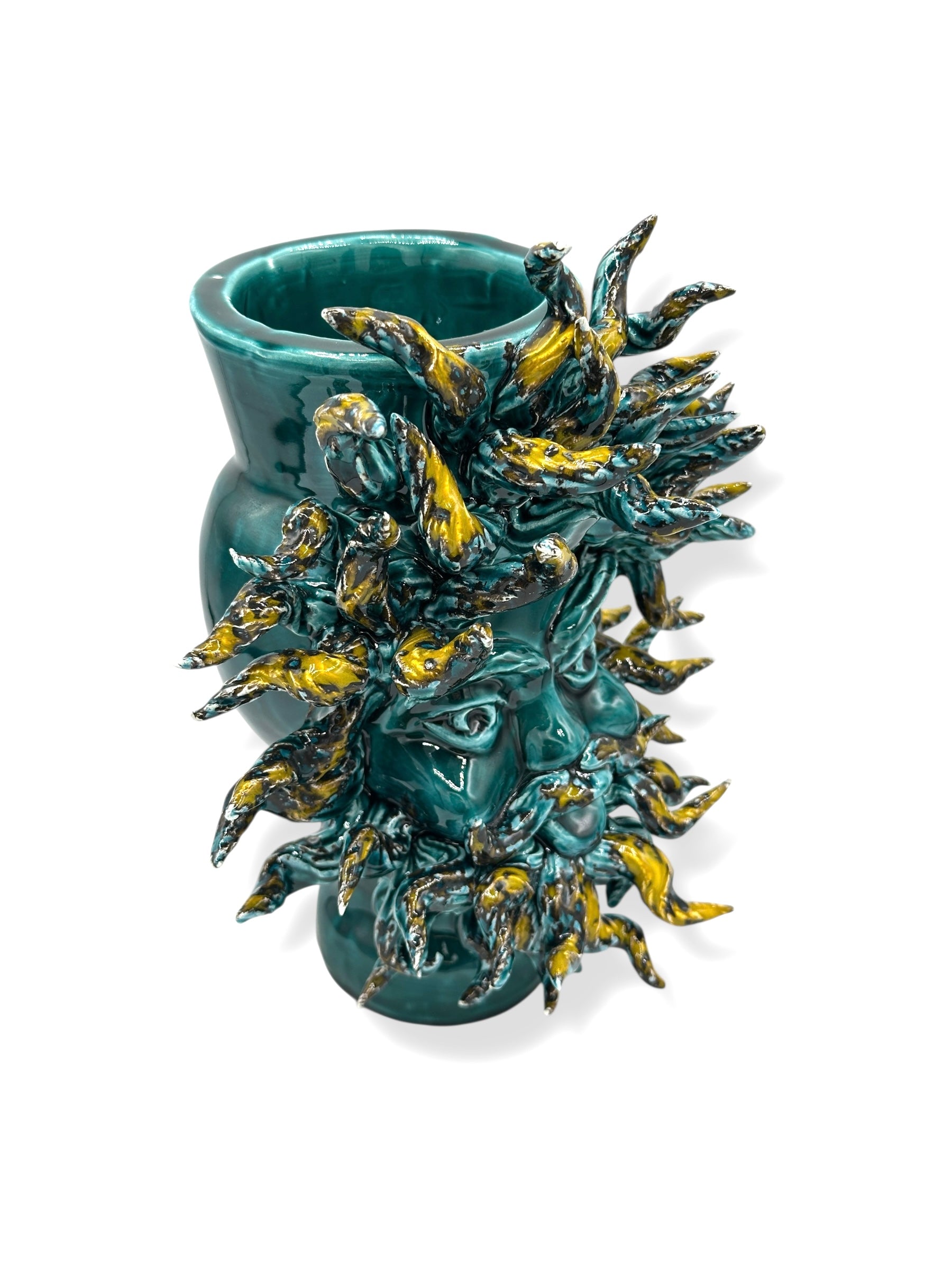 Eolo Verde e Giallo- H 26 cm