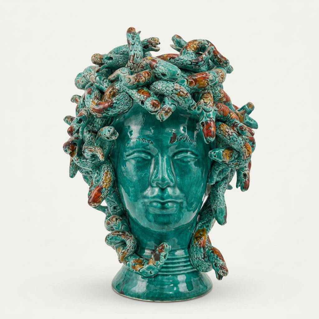Medusa - H 35 cm