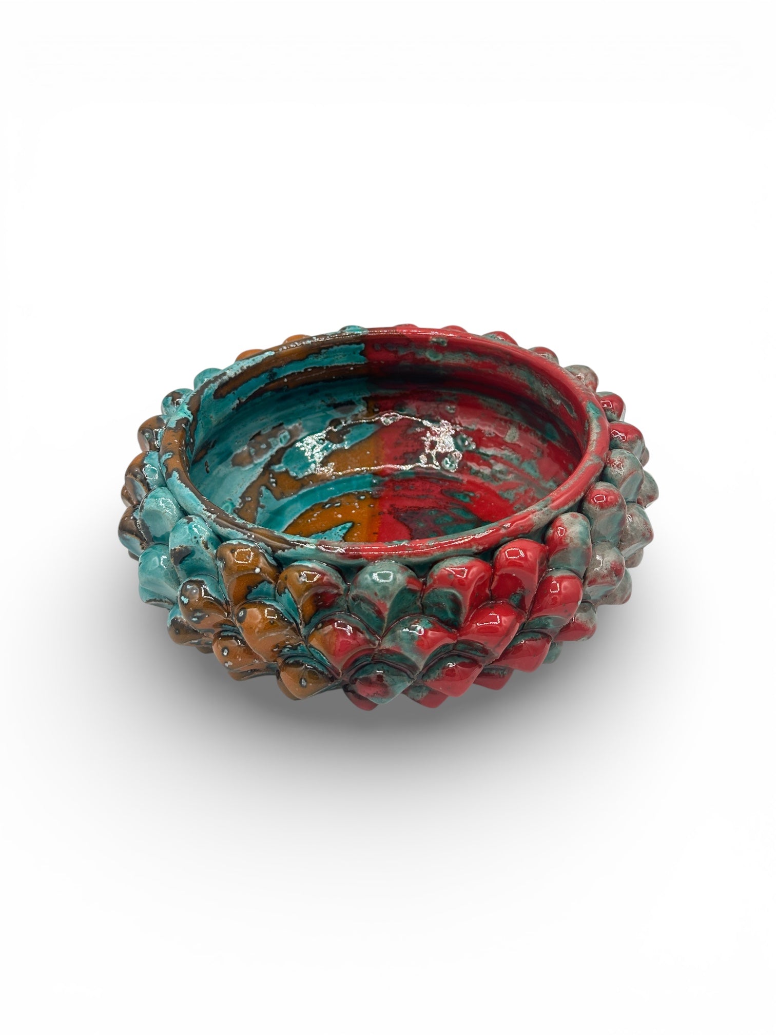 Centro Tavola Pigna Bicolore