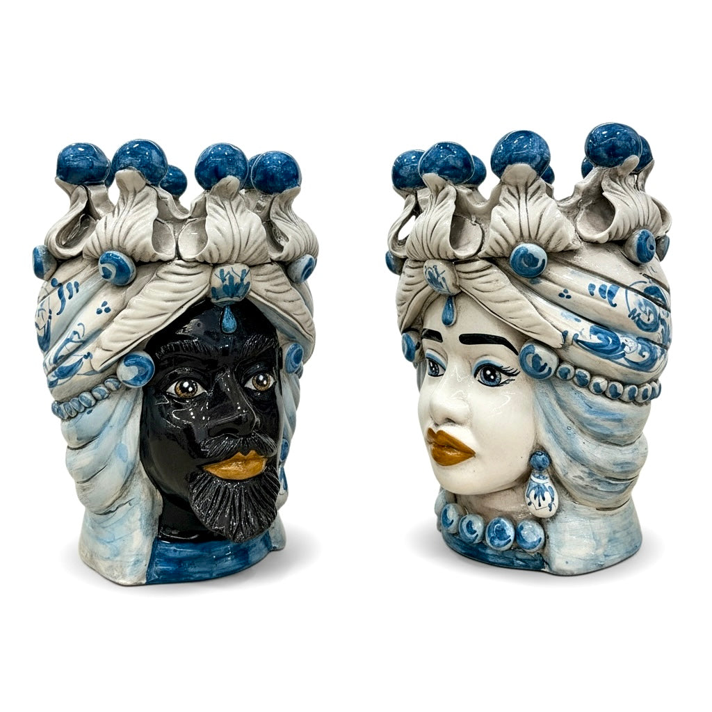 Teste di Moro - H 30 cm