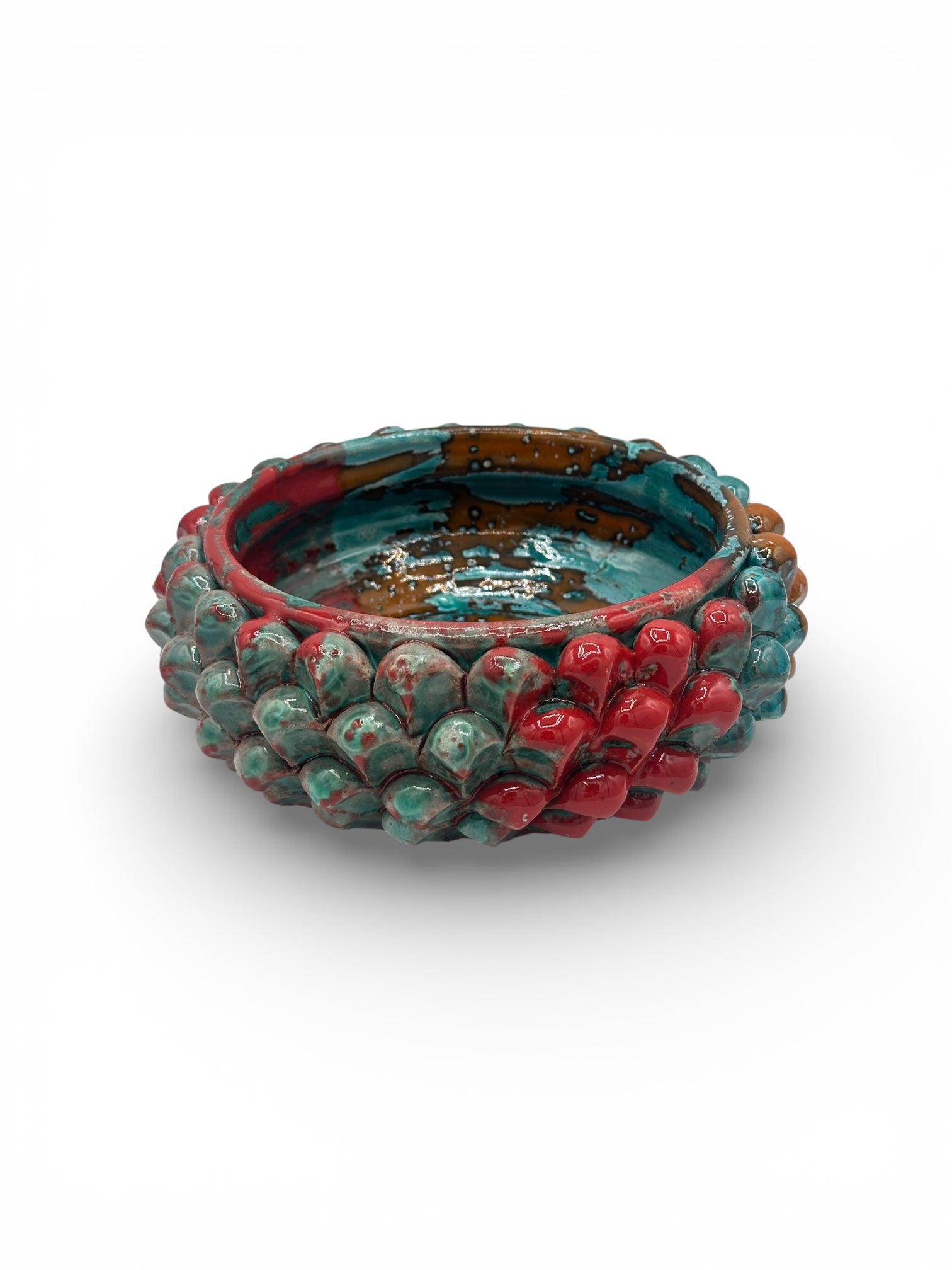 Centro Tavola Pigna Bicolore