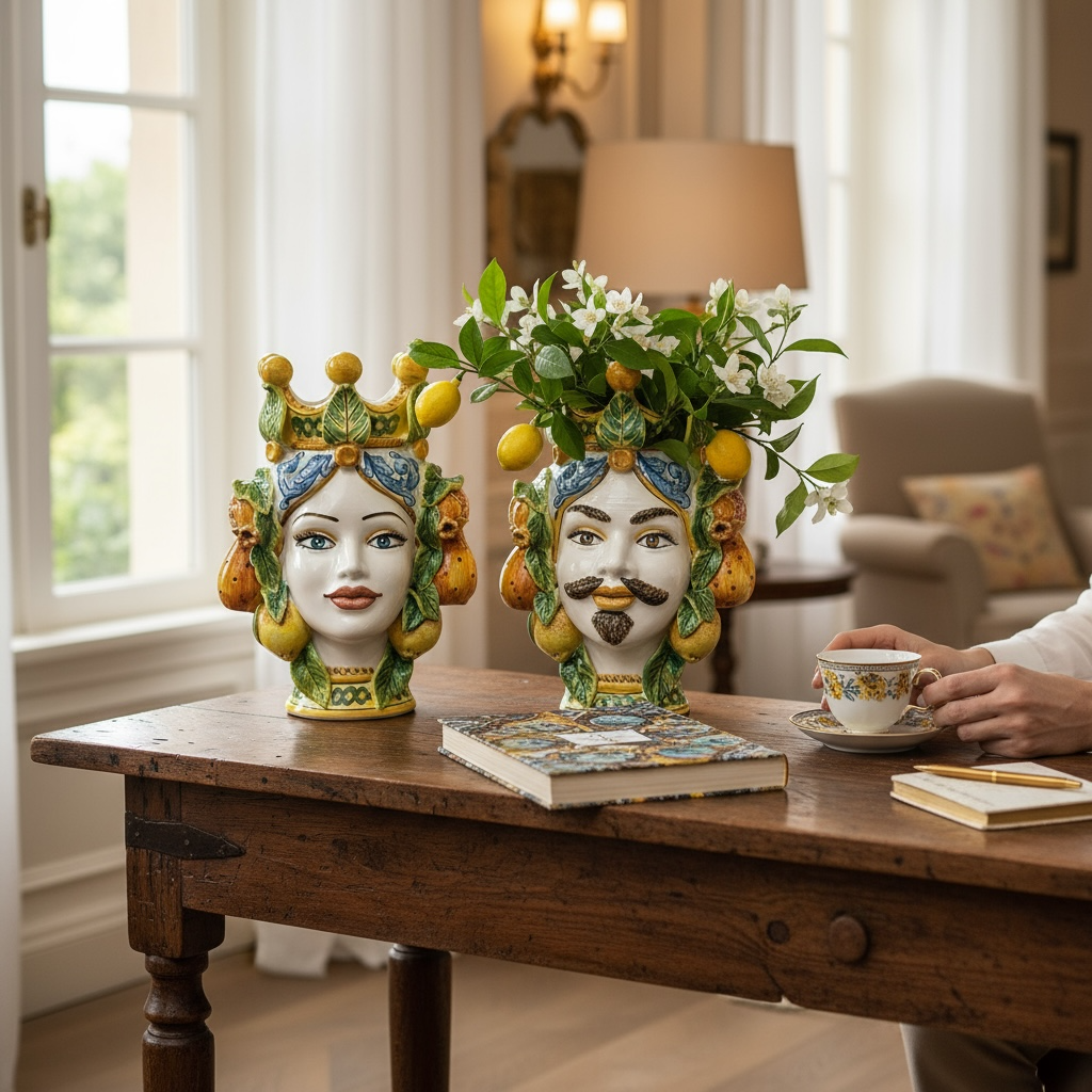 Teste Di Moro - H40 cm